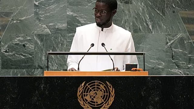 Assemblée générale de l'ONU : tête-à-tête Macron-Faye à New York