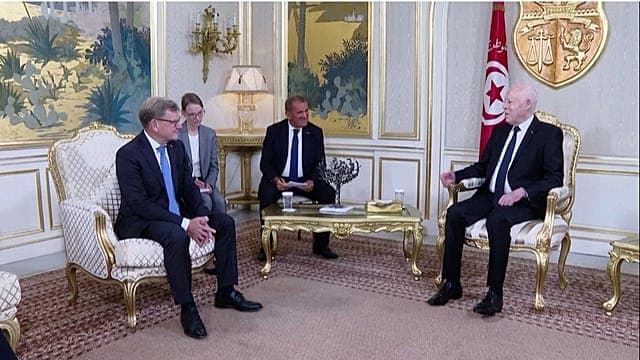 Tunisie : Kaïs Saïed reçoit le chef de la diplomatie allemande