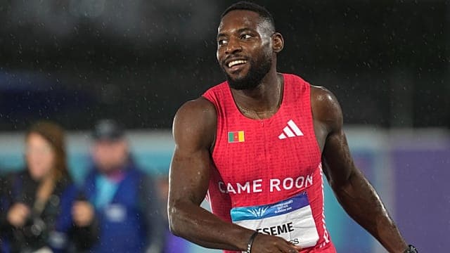 Eseme s’impose sur 100 mètres en 9 s 83 et offre l’or au Cameroun