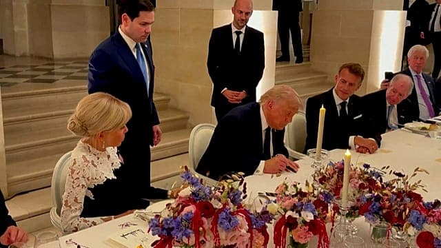Watch: Moment Trump signs US-Iran agreement at Versailles
