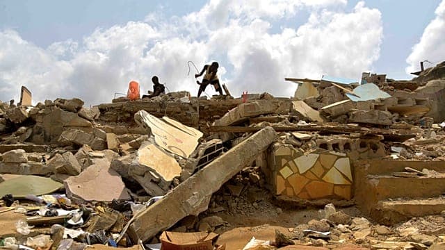 Ivory Coast police arrest man over murky Abidjan homes demolition