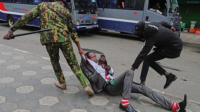 Hundreds arrested in Nairobi on anniversary of 2024 Gen Z protests