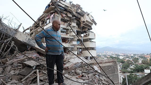 La Guaira, Venezuela’s port city, shows extensive earthquake damage after the quake