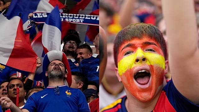 Les supporters français et espagnols envahissent les rues du Texas avant la demi-finale du Mondial