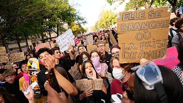 France : les lycéens maintiennent la pression, leur mouvement gagne en ampleur
