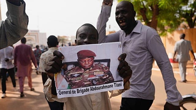 Au Niger, nouvelle manifestation en soutien au pouvoir militaire