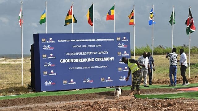 Kenya : Dangote lance un projet de mégaraffinerie à 16 milliards de dollars