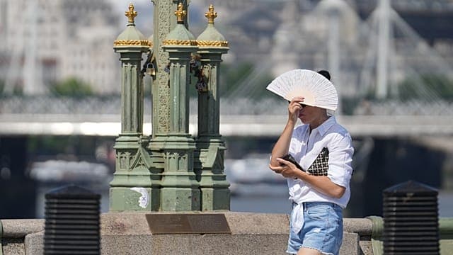 Heatwave scorches Europe from London to Madrid as temperatures near 39C