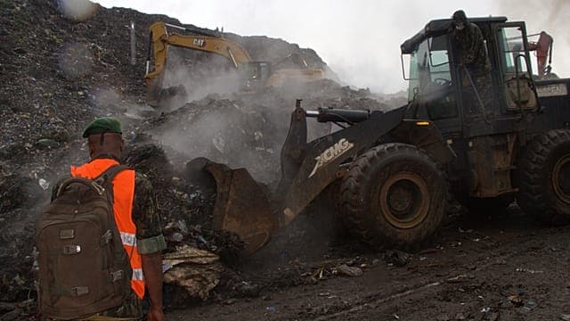 La Guinée a enterré les victimes de l'effondrement de la décharge de Dar-es-Salam