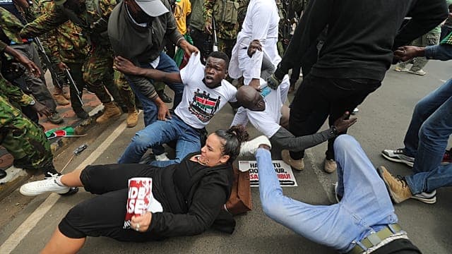 Kenya crushes Saba Saba march in latest crackdown on dissent