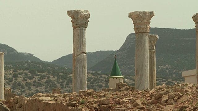 Libyan archaeologists battle to save ancient Greek ruins in east of country