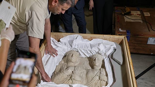 La France restitue les trésors archéologiques syriens