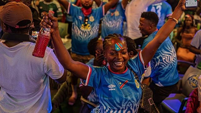 DR Congo fans celebrate draw against Portugal despite Ebola fears