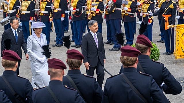 Netherlands hosts Japan’s emperor Naruhito to boost 400-year ties