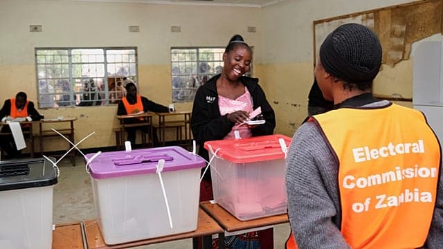 Zambie : le bilan économique du président Hichilema au centre de la présidentielle