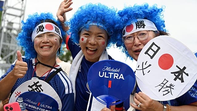 Japan fans flood Shibuya as World Cup draw with Sweden sets up Brazil clash