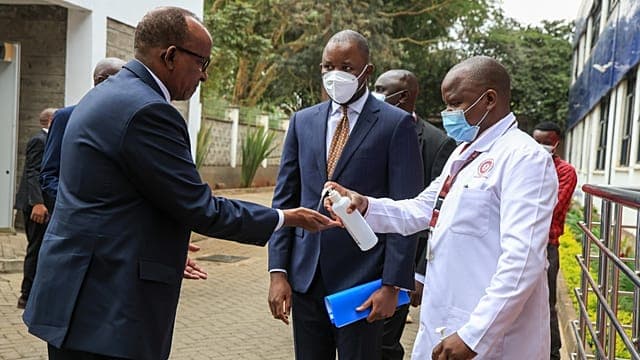 Ebola : le ministre kényan de la Santé, Aden Duale, fait le point sur la situation