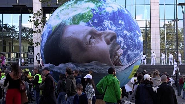 Marche pour le climat à Bruxelles : la planète hurle contre les énergies fossiles