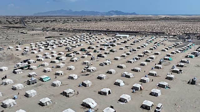 Yémen : la difficile vie des familles dans les camps d'Arden