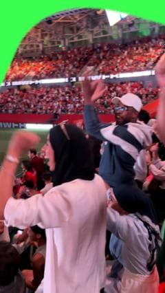 Morocco fans in Rabat celebrate win over Scotland