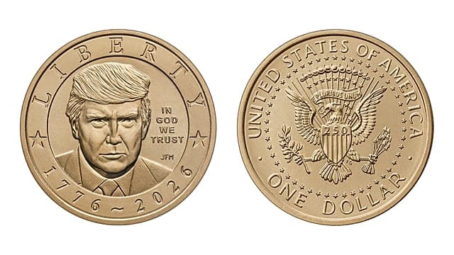 États-Unis : une pièce à l’effigie de Donald Trump suscite la controverse