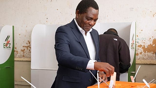Présidentielle en Zambie : Hichilema remporte un nouveau mandat avec 60 % des voix