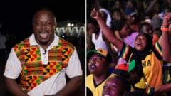 Watch: Football fans celebrate in Ghana after draw with England