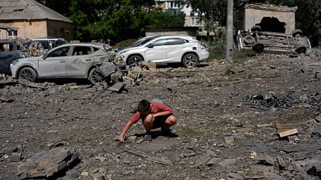 Kyiv : Solomianskyi au lendemain d’une attaque russe massive